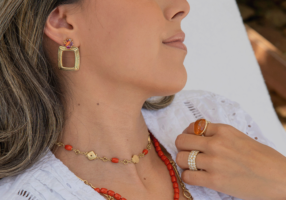 Shannon Green Earrings